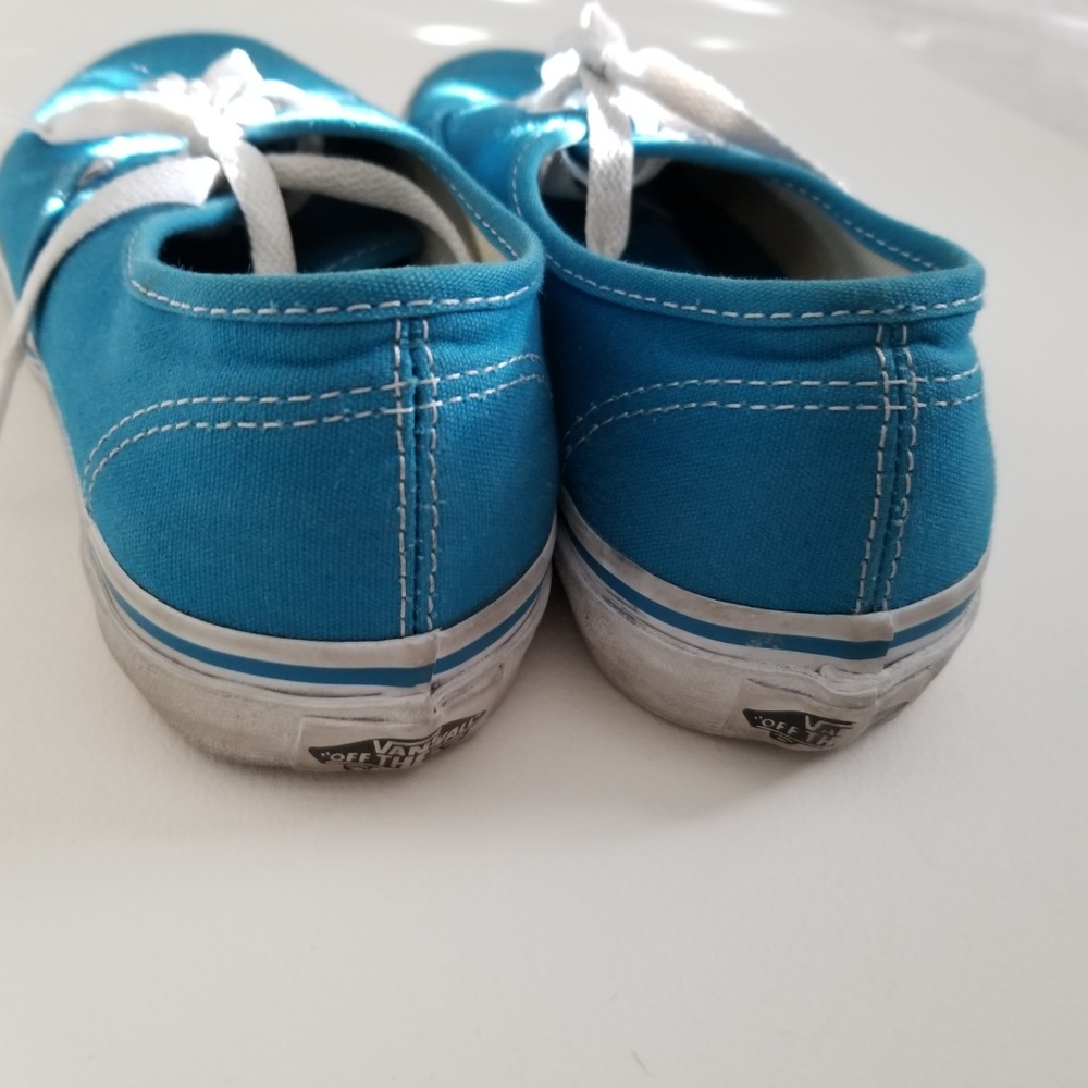 SOLD Blue Vans Shoes - Picture 3 of 7
